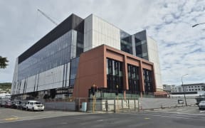 The Dunedin Hospital new outpatient building, which is on track for completion next year. The building that has been controversial is the inpatient building.