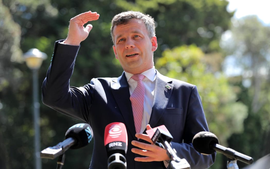 David Seymour on 20 March 2025.