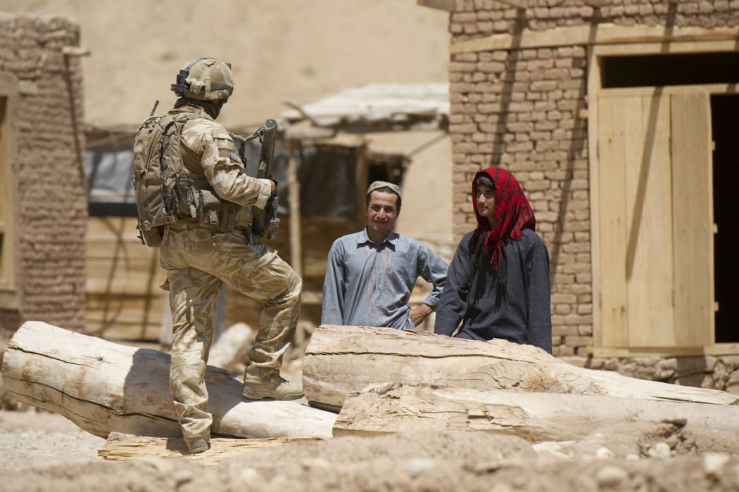 On patrol in North East Bamiyan with Kiwi Team One