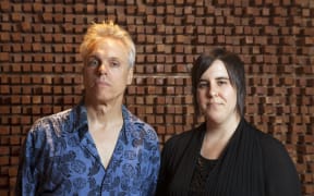 Sound artists Gerry Hemingway & Sarah Weaver