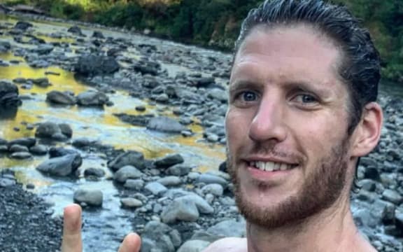 Stuart McEwen post a plunge in New Zealand's waterways