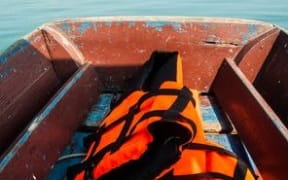 dinghy/ life jackets