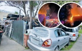 A Frederick St home drew 19 complaints in the year before the pile of goods around it caught fire