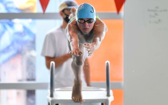 Christchurch teenager Hamish Giddens is a champion swimmer as well as a rising ballet star.