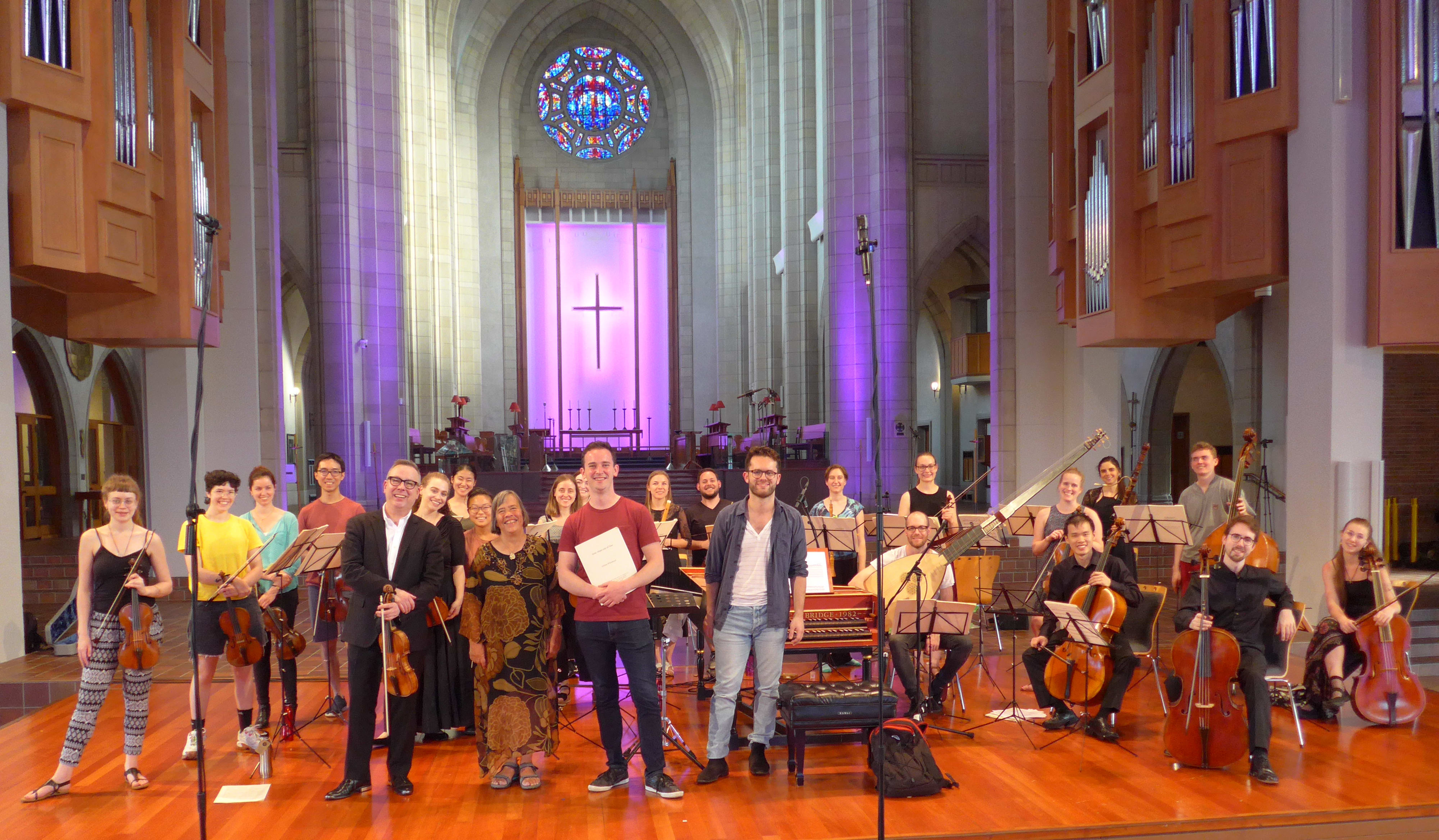 Dame Gillian Whitehead with Juilliard415