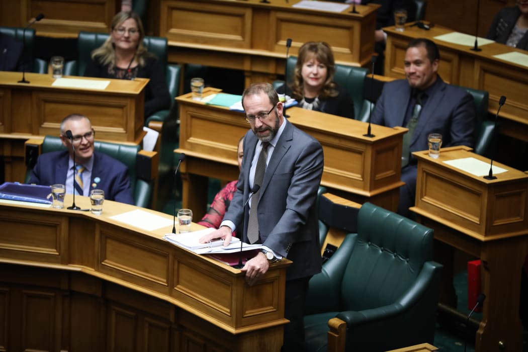 Minister of Justice Andrew Little answers questions on the 2020 Cannabis Referendum