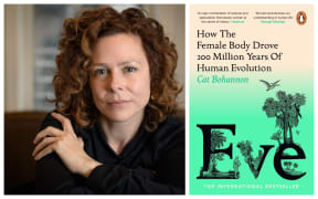 Professor Cat Bohannon and her book, 'Eve' - described as a 'sweeping corrective to centuries of research' that have used male bodies as the scientific default.