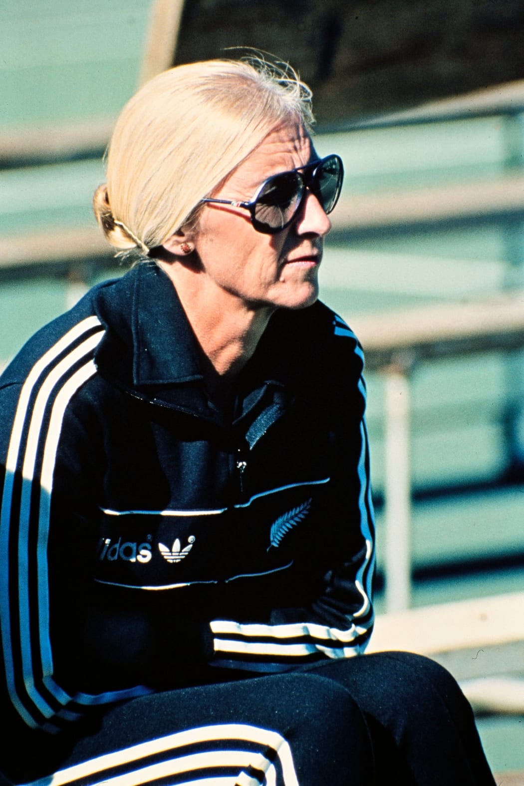 Dame Lois Muir, the Silver Ferns Netball coach from 1974-1988.
Copyright photo: Norman Smith / www.photosport.co.nz
