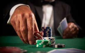 Casino gambling chips.
