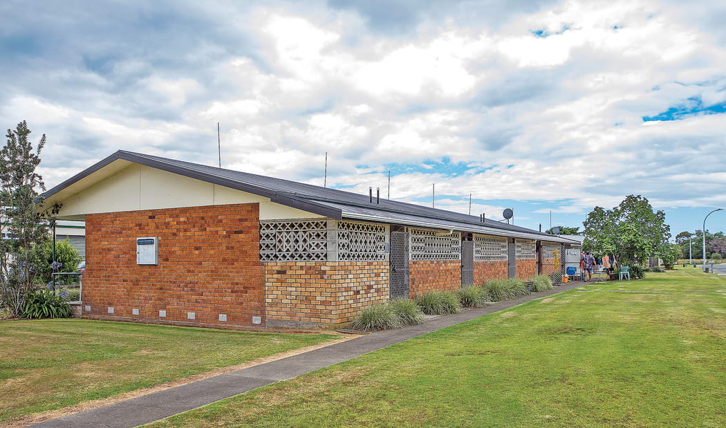 Years of underinvestment has seen a lot of maintenance done on Ōpōtiki’s Peria House flats with a corresponding rent rise of $25 per week.