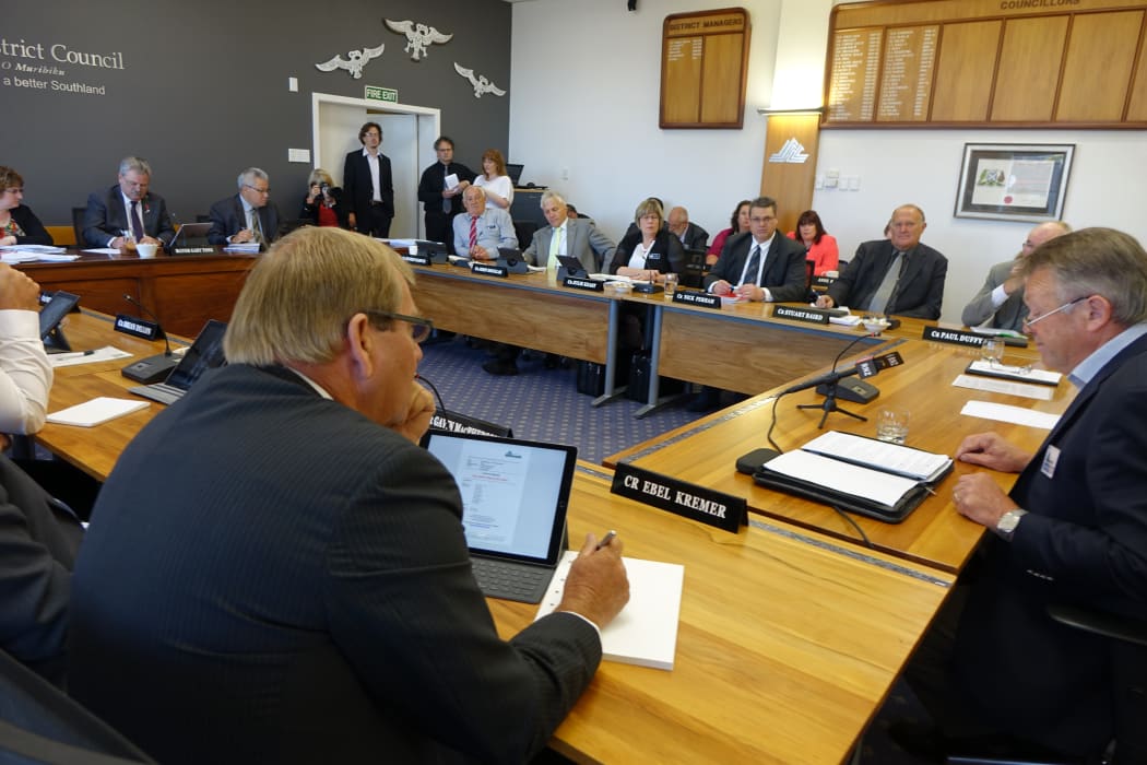 Members of the Southland District Council