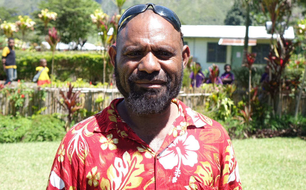 Mendi teacher Joseph Noah.