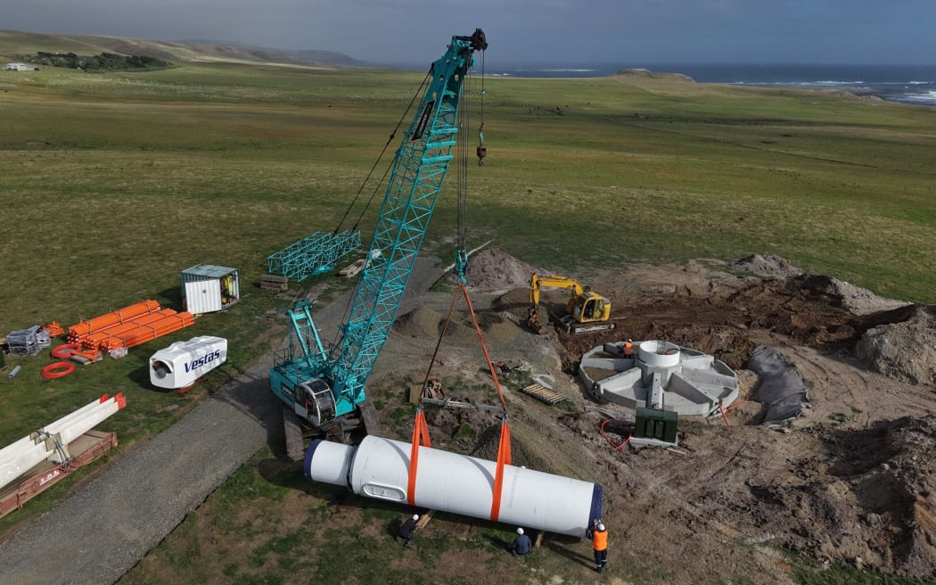 The Port Durham wind farm is designed to give the Chatham Islands a more stable and reliable electricity supply.