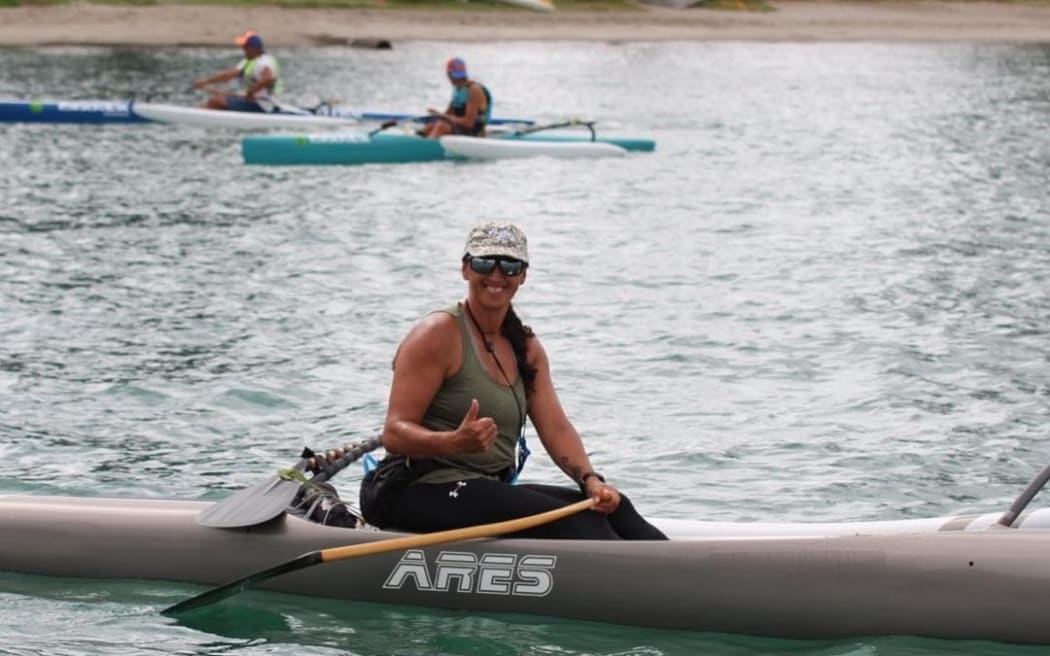 NZ Women's Elite team paddler Tui McCaull is one of the team competing in the Va'a World Sprint Championships in England.