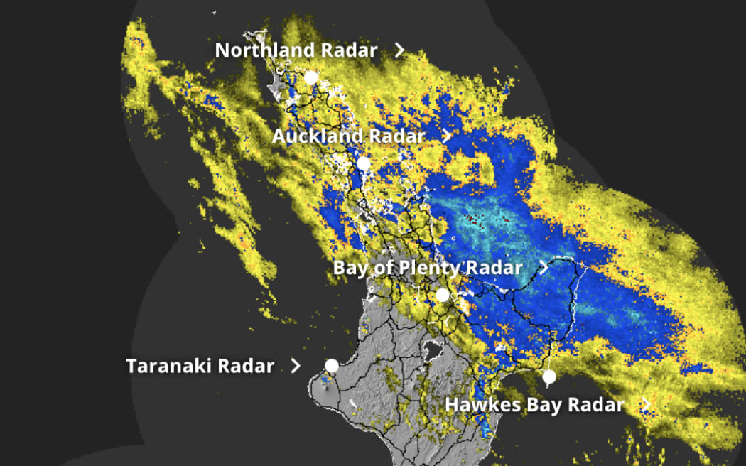 Rain radar 29 January