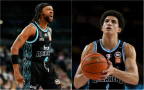 Breakers stars Parker Jackson-Cartwright and Karim Lopez