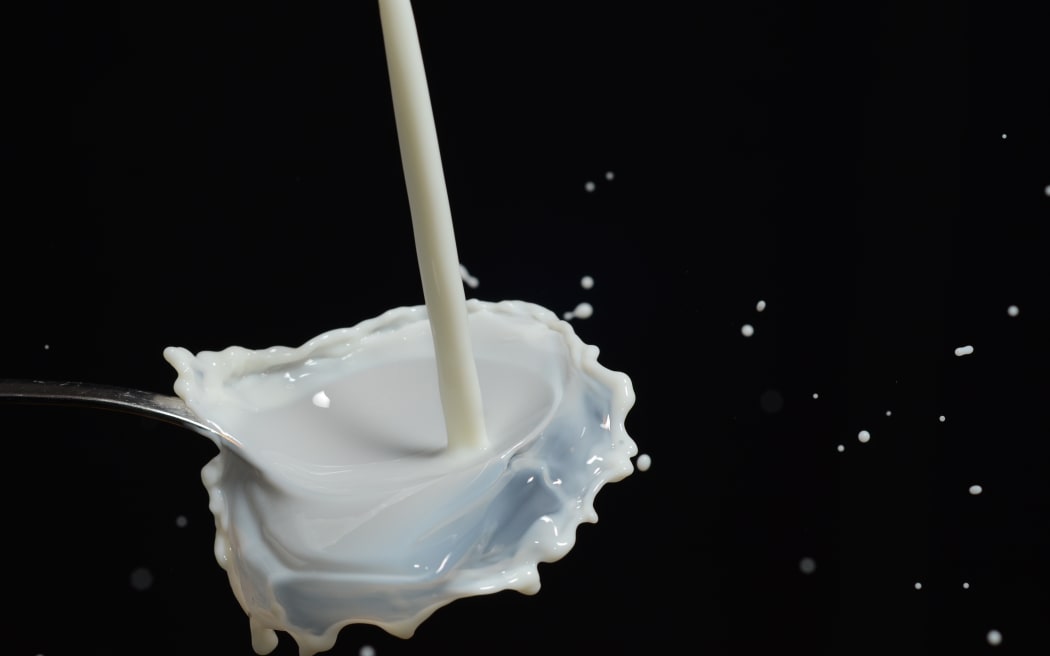 drip of milk