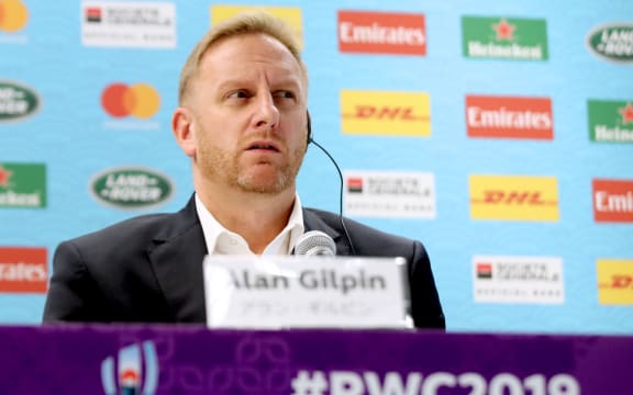 World Rugby CEO Alan Gilpin.