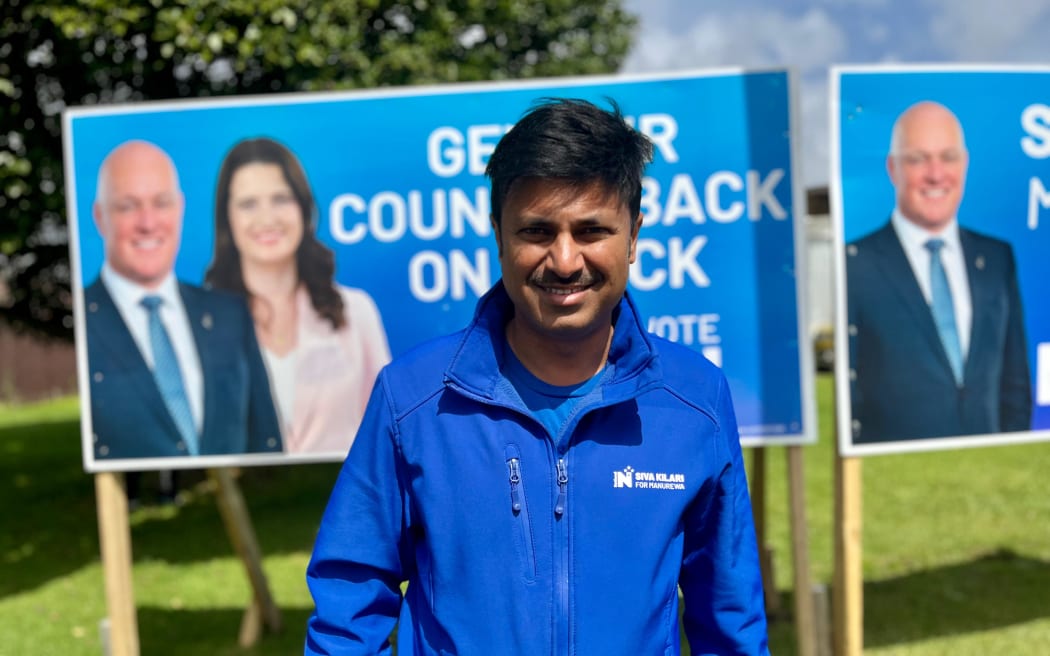 Siva Kilari is National’s candidate for Manurewa.