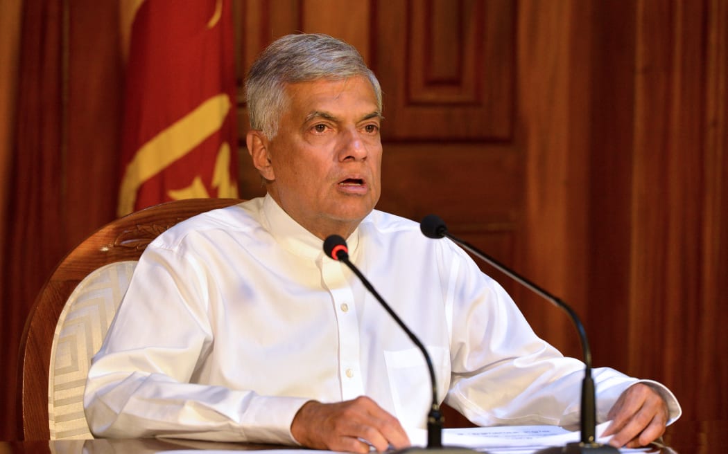 Sri Lankan Prime Minister Ranil Wickremesinghe