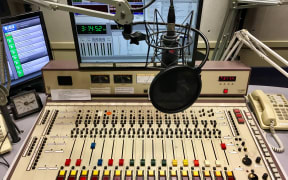 RNZ Concert broadcast studio