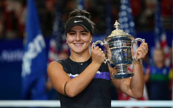 Bianca Andreescu wins the Women's US Tennis Open 2019.
