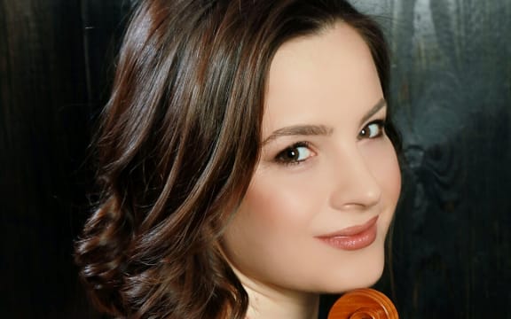 Violinist Amalia Hall