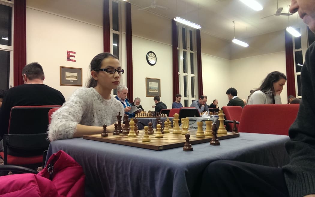 Layla Timergazi is New Zealand's youngest chess representative.