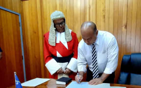 David Adeang has taken his oath as the newly elected President of Nauru. 31 October 2023