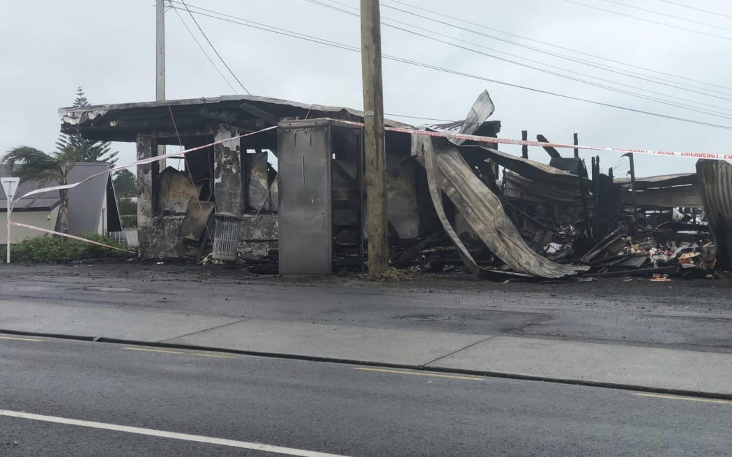 Owners 'heartbroken' after dairy on Auckland's North Shore destroyed by