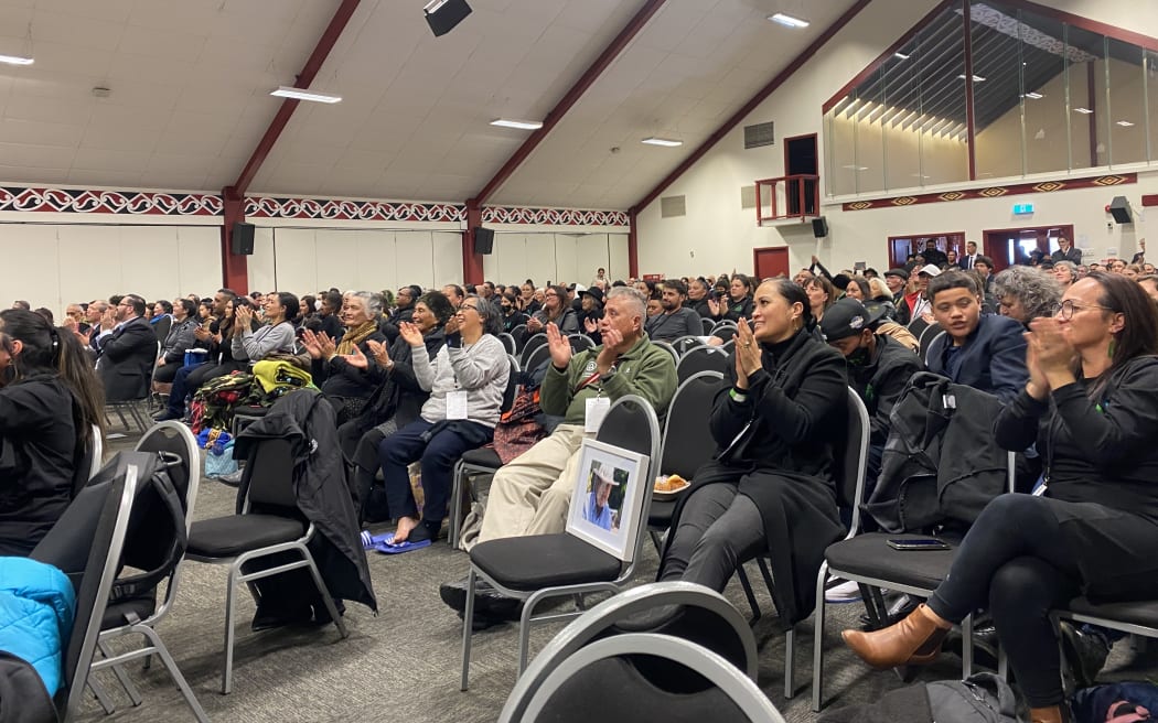 Ngāti Maniapoto and the crown reached a treaty settlement, Pipitea Marae, 22/9/22