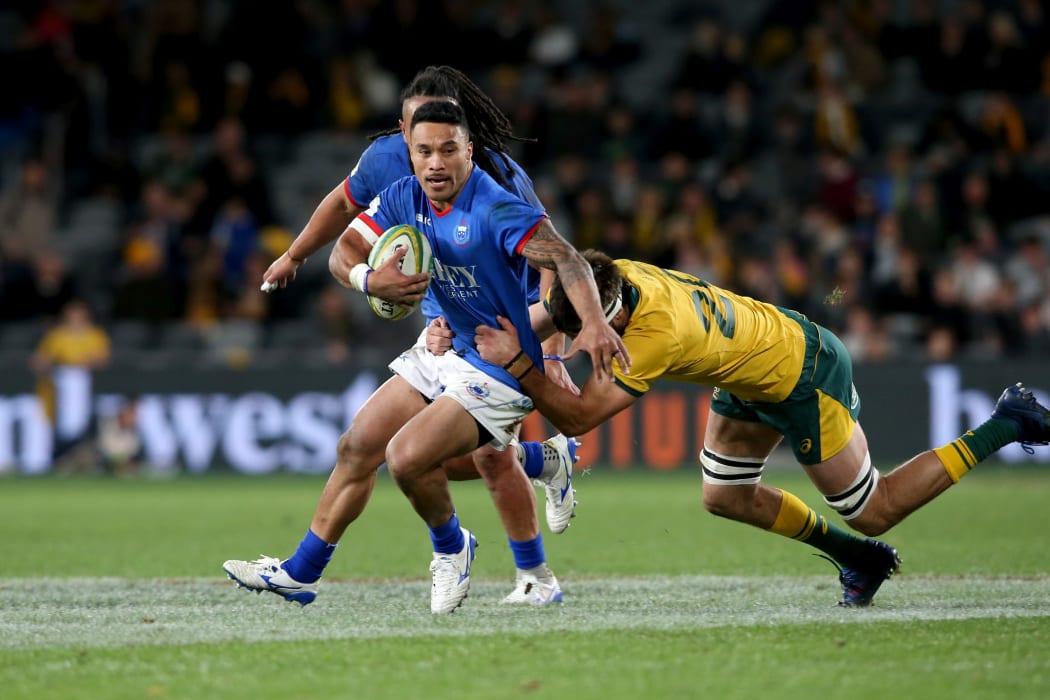 Dwayne Polataivao scored two tries after coming on in the second half.