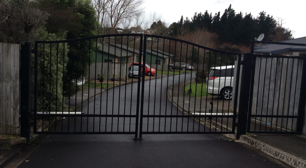 Gates at a house for sale in South Auckland