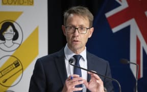Director general of health Dr Ashley Bloomfield during the Covid-19 update at Parliament, Wellington . 23 September, 2021.