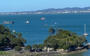 Rescue exercise on Waitematā Harbour