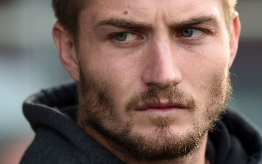 Kieran Foran during the New Zealand Kiwis v England match in Dunedin in November 2014.