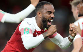 Arsenal player Alexandre Lacazette.
