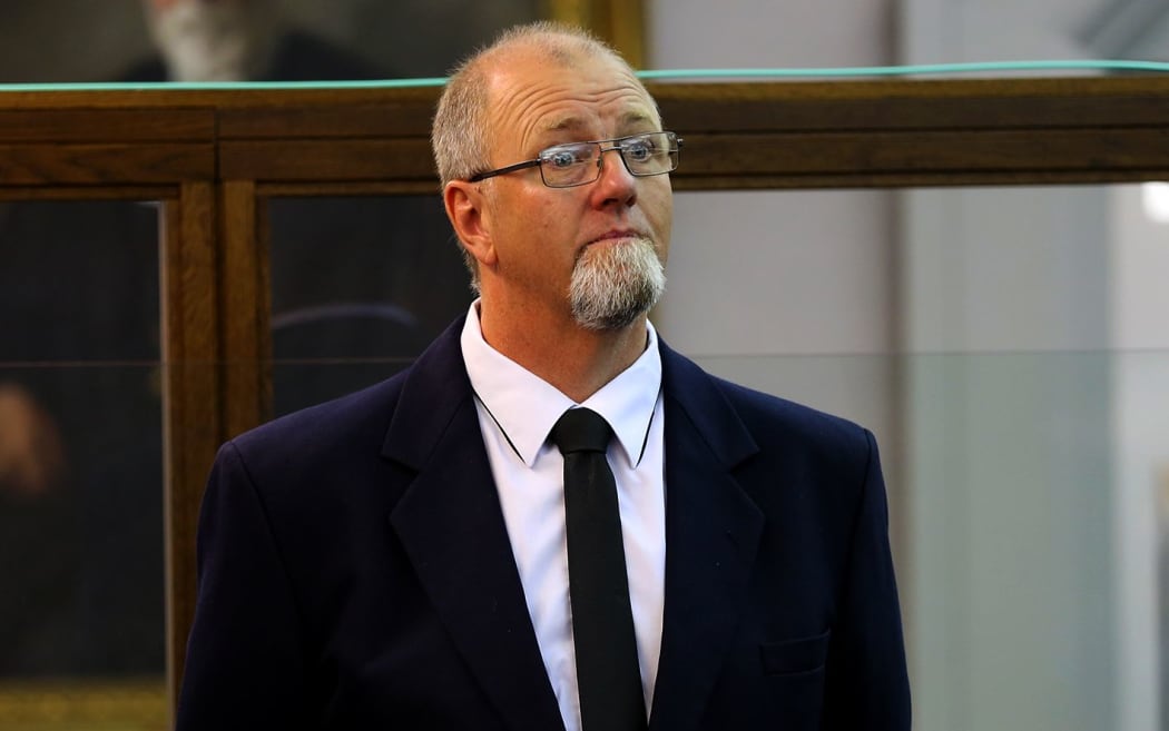 Mark Lundy at the High Court at Wellington.
