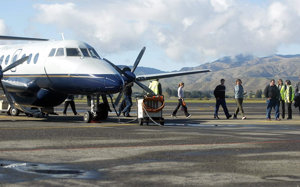 Origin Pacific begins operations today at Woodbourne Airport Blenheim