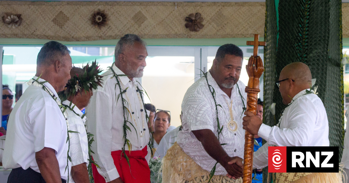 Alapati Pita Tavite sworn in as 12th Ulu o Tokelau - RNZ