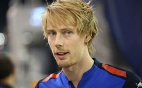 New Zealand race driver Brendon Hartley.