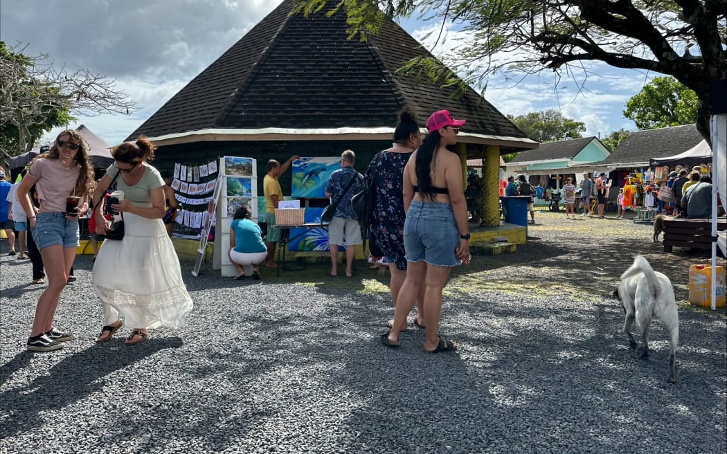The 52nd Pacific Island's Forum Leaders Meeting is causing quite a buzz around the main island and especially at the bustling Punanga Nui Markets. November 2023.