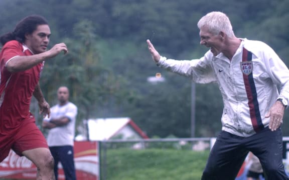 Frame grab from the 2014 documentary Next Goal Wins