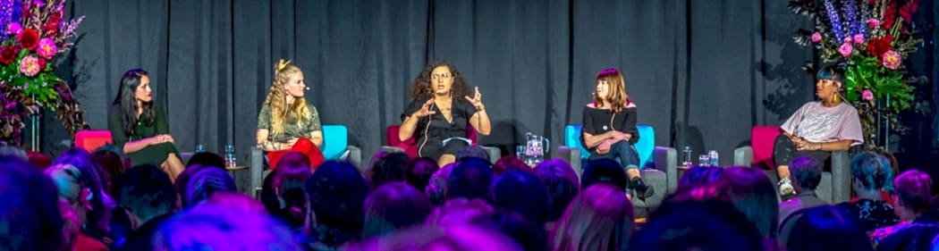 Geneva Alexander-Marsters, Jessie Moss, Rose Matafeo, Dianne Swann, Ladi6