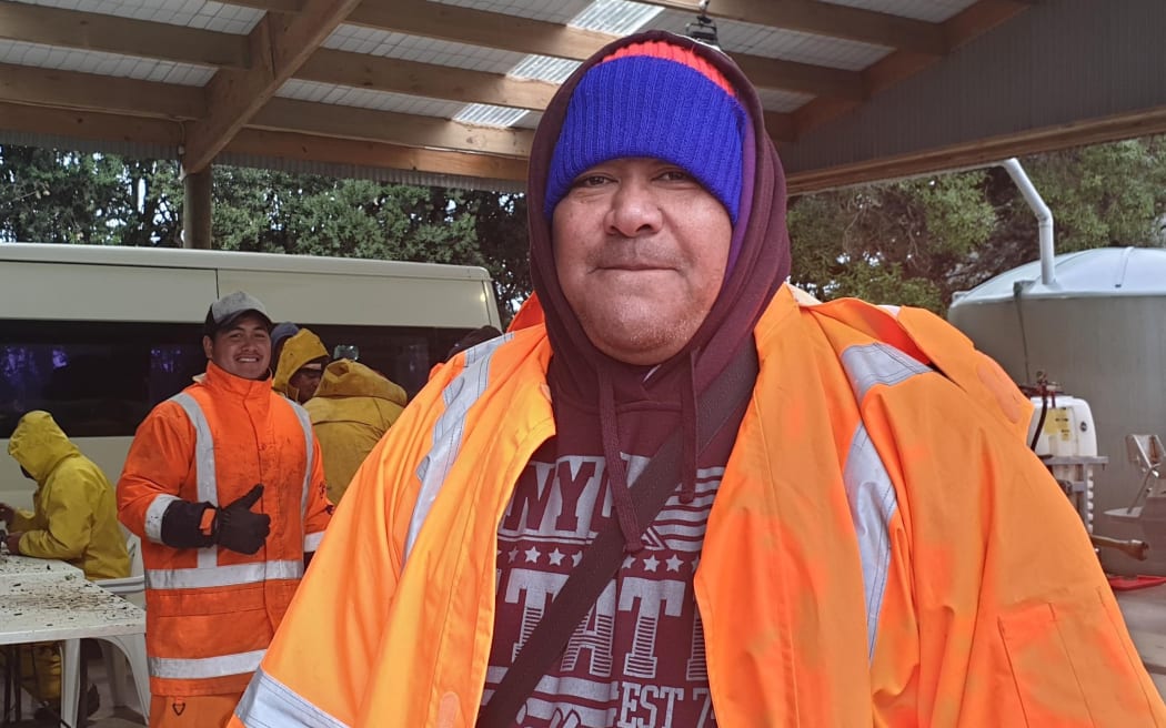 Uiti Lagavale, a Pacific worker