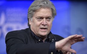 White House advisor Steve Bannon at the Conservative Political Action Conference.