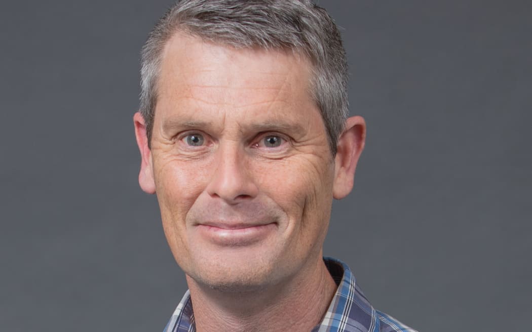 Colin Peacock smiling