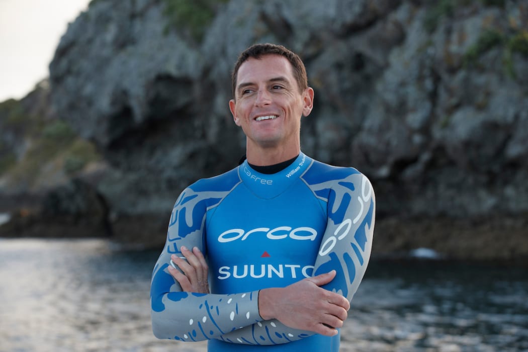 World champion freediver William Trubridge, Orca sponsorship shoot, Great Barrier Island, Auckland, New Zealand.
Photograph Richard Robinson © 2017.

No Reproduction without prior written permission.