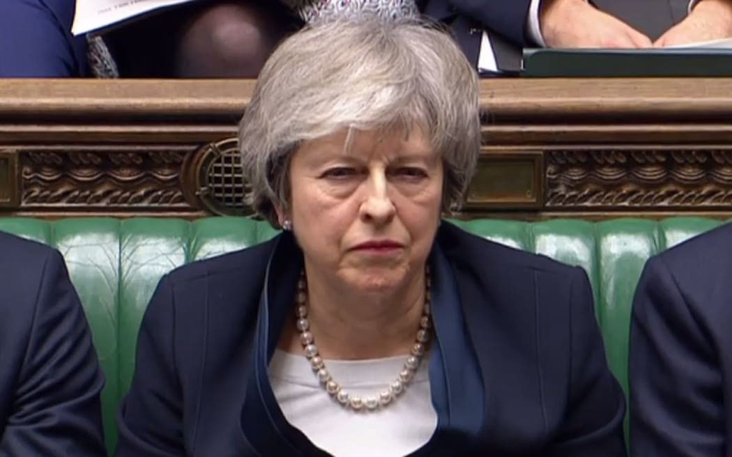 Britain's Prime Minister Theresa May.