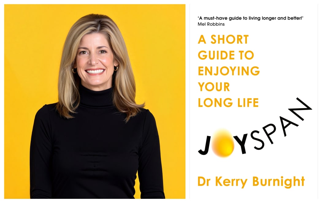 Dr Kerry Burnight's book 'Joyspan' teaches you how to age into the best version of yourself.